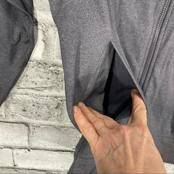 Lululemon Mens Size L Full Zip Gray Jacket - Picture 7 of 10